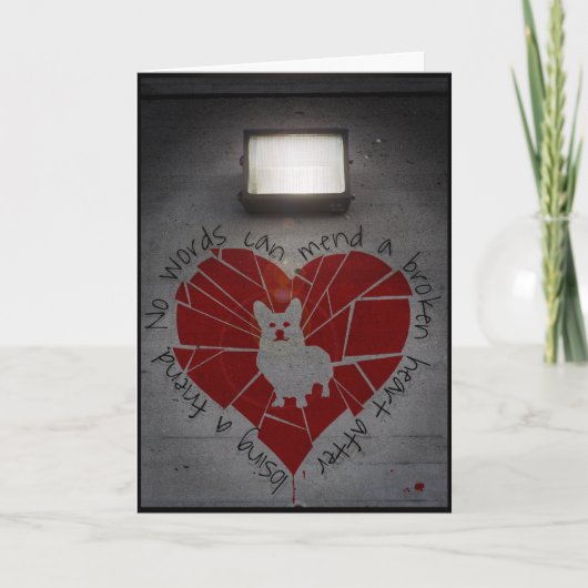 Condolence Card Karte (Vorderseite)