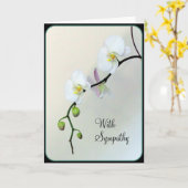 Condolence Card Karte (Gelbe Blume)