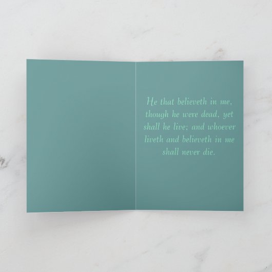 Condolence Card Karte (Innenseite)