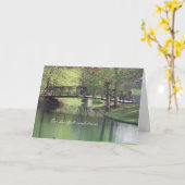 Condolence Card Karte (Gelbe Blume)