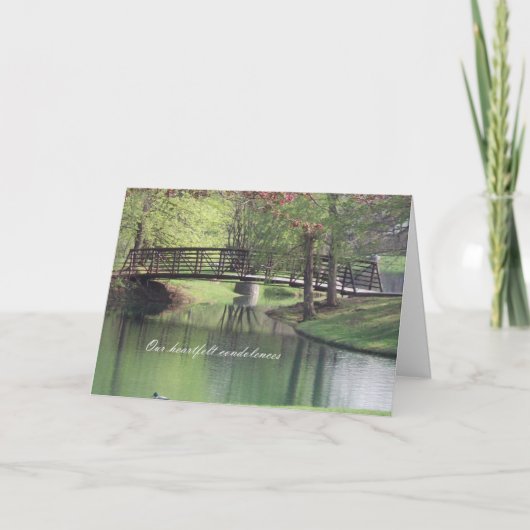 Condolence Card Karte (Vorderseite)