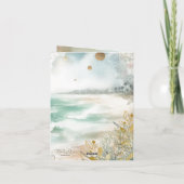 Condolence-Karte für das Beileid Dankeskarte (Rückseite)