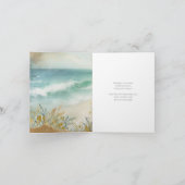 Condolence-Karte für das Beileid Dankeskarte (Innenseite)