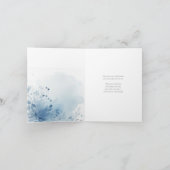 Condolence-Karte für das Beileid Dankeskarte (Innenseite)