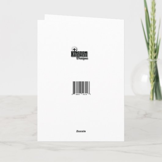 Condolence-Karte Karte (Rückseite)