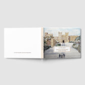 Condolence Winter bei Windsor Castle Malerei Gästebuch (Voll)