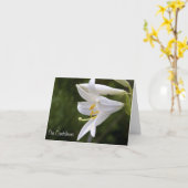 Condolences Floral Card Karte (Gelbe Blume)
