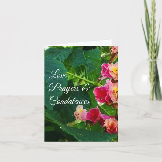 Condolences-Karte Feiertagskarte (Vorderseite)