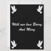 Condolences Message Husband (Rückseite)