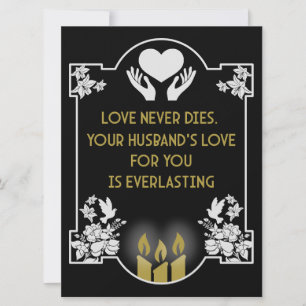 Condolences Message Husband