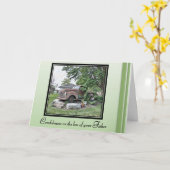 Condolences on the Loss of your Father - Card Karte (Gelbe Blume)