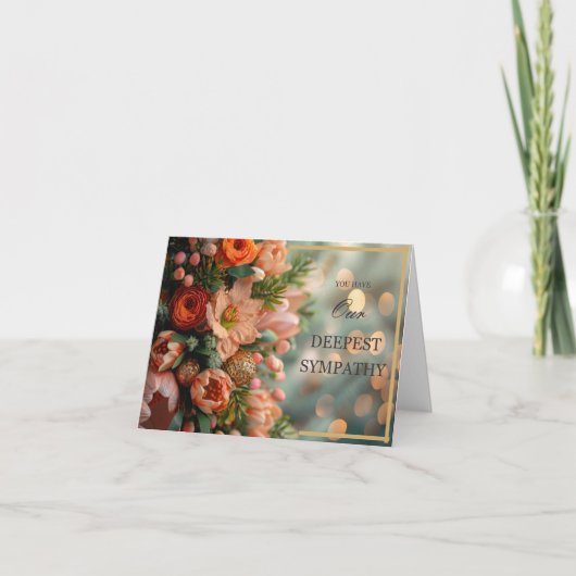 Condolenzkarte Dankeskarte (Vorderseite)