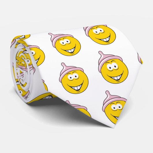 Condom Face Krawatte (Gerollt)