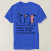 Condom-Handbuch T-Shirt (Design vorne)
