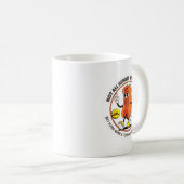 Condom Legend Inappropriate Funny 90s Retro T Funn Kaffeetasse (VorderseiteRechts)