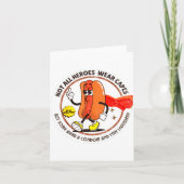 Condom Legend Inappropriate Funny 90s Retro T Funn Karte (Vorderseite)