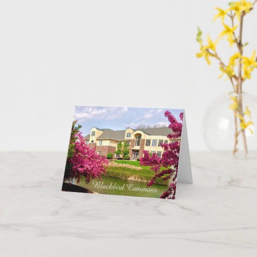 Condominiums-Mitteilungskarten Karte (Gelbe Blume)