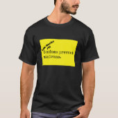 Condoms Prevent Minivans Funny T - Shirt (Vorderseite)