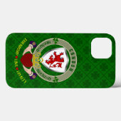 Condon Irish Shield & Claddagh Personalisiert Case-Mate iPhone Hülle (Rückseite (Horizontal))