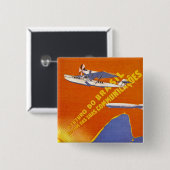 Condor ~ Flughafen Brasilien Button (Vorne & Hinten)