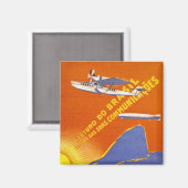 Condor ~ Flughafen Brasilien Magnet (Vorderseite/Rückseite)