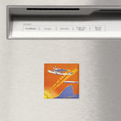 Condor ~ Flughafen Brasilien Magnet (In Situ (Geschirrspüler))