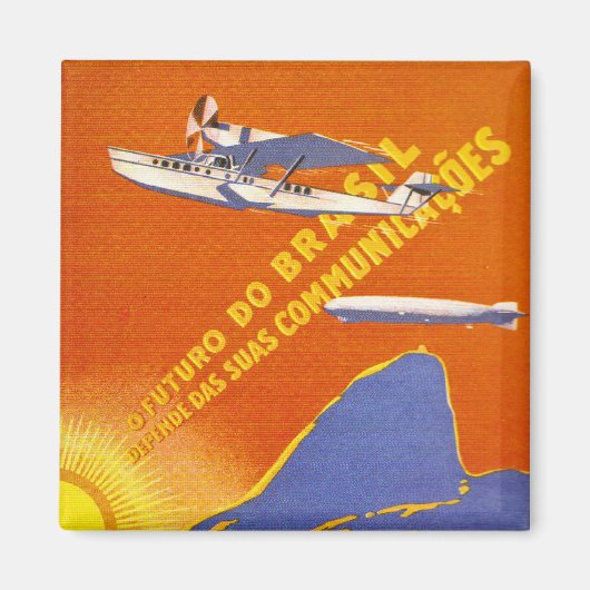 Condor ~ Flughafen Brasilien Magnet (Vorne)