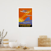 Condor ~ Flughafen Brasilien Poster (Küche)