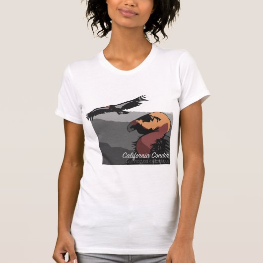 Condor Kalifornien T-Shirt (Vorderseite)