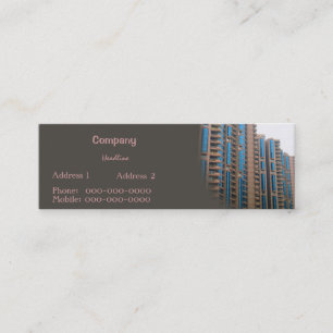Condos Business Card Mini Visitenkarte