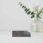 Condos Business Card Mini Visitenkarte (Stehend Vorderseite)