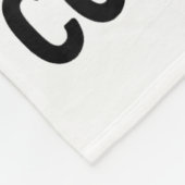 Conducktor Funny Duck Music Pun Orchestra Design  Fleecedecke (Ecke)