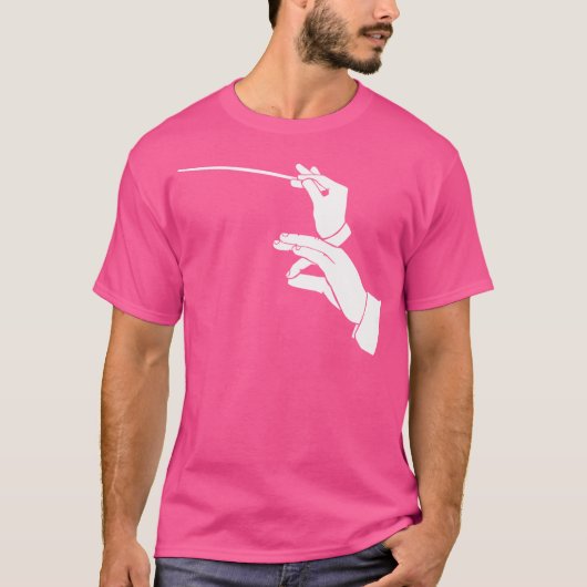 Conductor Clock Music Orchestra T-Shirt (Vorderseite)