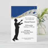 Conductor Orchestra Einladung (Stehend Vorderseite)