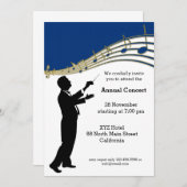 Conductor Orchestra Einladung (Vorne/Hinten)