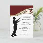 Conductor Orchestra Einladung (Stehend Vorderseite)
