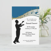 Conductor Orchestra Einladung (Stehend Vorderseite)
