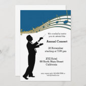 Conductor Orchestra Einladung (Vorne/Hinten)