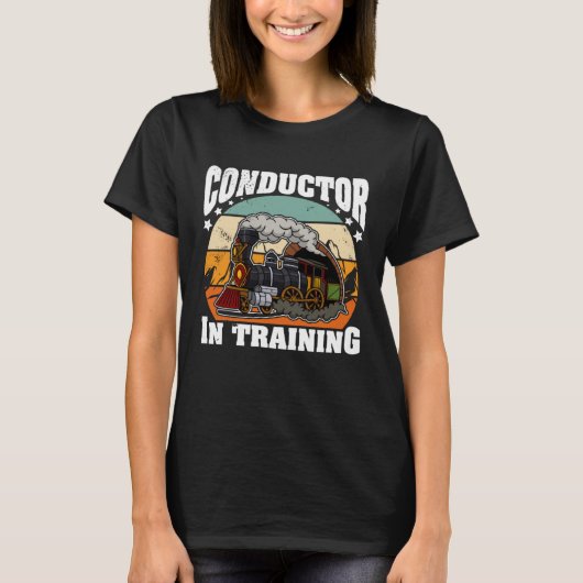 Conductor railroad Model station Railway worker 1 T-Shirt (Vorderseite)