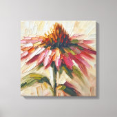 Cone-Blume Impasto-Malerei Leinwanddruck (Vorderseite)