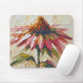 Cone-Blume Impasto-Malerei Mousepad (Mit Mouse)