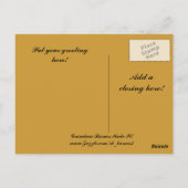 Cone Fraktal Postkarte (Rückseite)