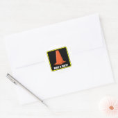 CONE HAT 1a Runder Aufkleber (Umschlag)