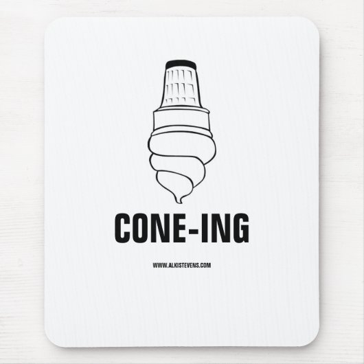 CONE-ING MAUSUNTERLAGE MOUSEPAD (Vorne)
