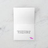 Cone of Shame Dackel Style Note Card Karte (Innenseite)