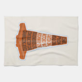Cone Orange Tarafcone Geschirrtuch (Horizontal)