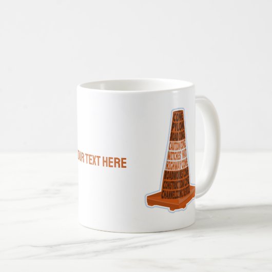 Cone Orange Tarafcone Kaffeetasse (VorderseiteRechts)