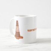 Cone Orange Tarafcone Kaffeetasse (Vorderseite Links)
