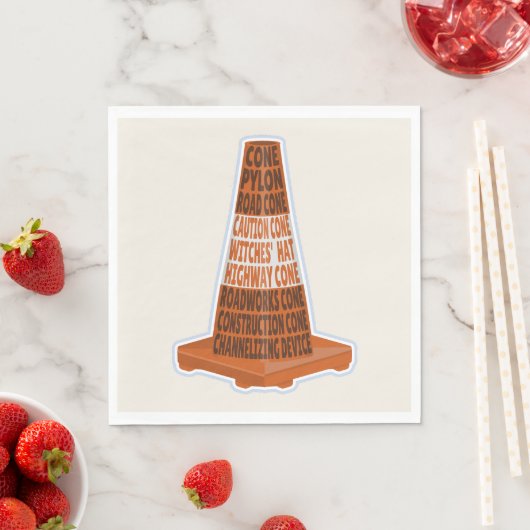 Cone Orange Tarafcone Serviette (Beispiel)