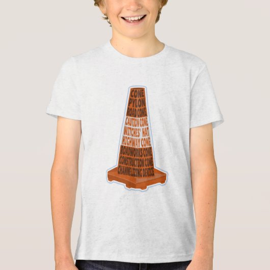 Cone Orange Tarafcone Tri-Blend Shirt (Vorderseite)